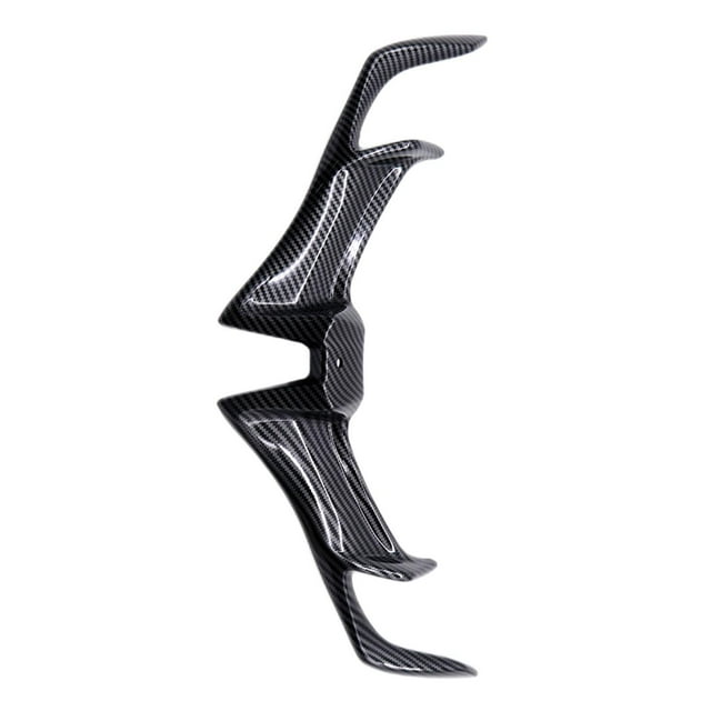 Youkk R15 V3 Motorcycle Front Fairing Replacement Parts Stylish and Durable Black 15.75x3.74 Inch 1Set
