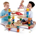 Hape Quadrilla Wooden Marble Run DIY Construction Vertigo 134 Pieces