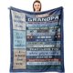thumbnail image 1 of LHSHID Birthday Gifts for Dad Blanket Dady Gifts from Daughter Dad Birthday Gift Dad Gifts from Daughter and Son Best Dad Ever Gifts Idea Gifts for Dad Who Wants Nothing 40x50in, 1 of 6