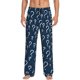 thumbnail image 1 of Balery Question Marks Pantalones de pijama para hombre, pijama ultraligero, pantalón de descanso-Small, 1 of 6