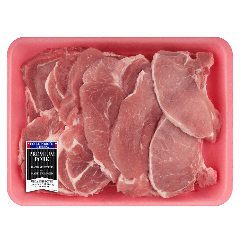 Pork Assorted Loin Chops Thin BoneIn, 2.0 3.8 lb