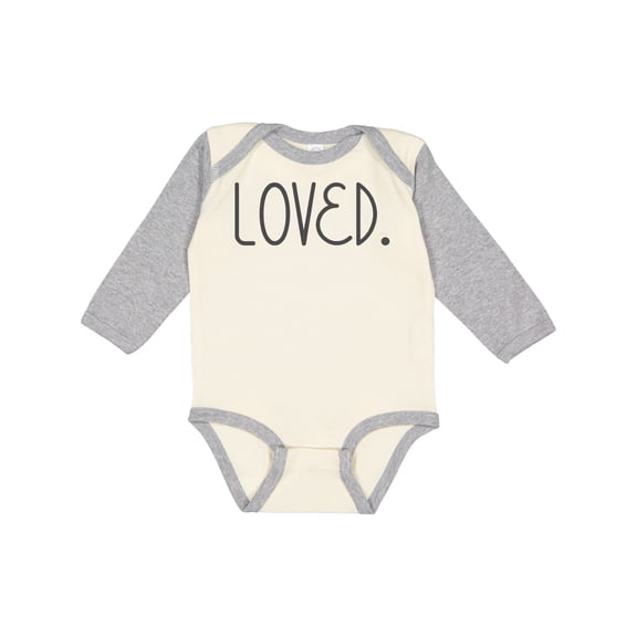 Inktastic Loved Boys or Girls Long Sleeve Baby Bodysuit