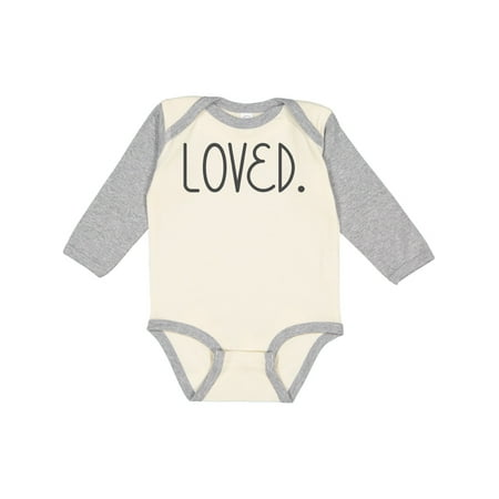 

Inktastic Loved Gift Baby Boy or Baby Girl Long Sleeve Bodysuit