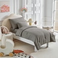 thumbnail image 1 of Juego de Ropa de Cama para Niños Pequeños UOZZI 5 Piezas Gris Oscuro, 1 of 9