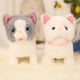 thumbnail image 4 of Juguete de gato que camina de forma simulada para niños | Peluche realista con maullido | Regalo educativo interactivo para mascotas | Amigo peludo a pilas | Regalo de cumpleaños para niños pequeño, 4 of 5