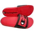 thumbnail image 2 of Champion Men's IPO Select Slides Black/Scarlet, Numeric_8, 2 of 2