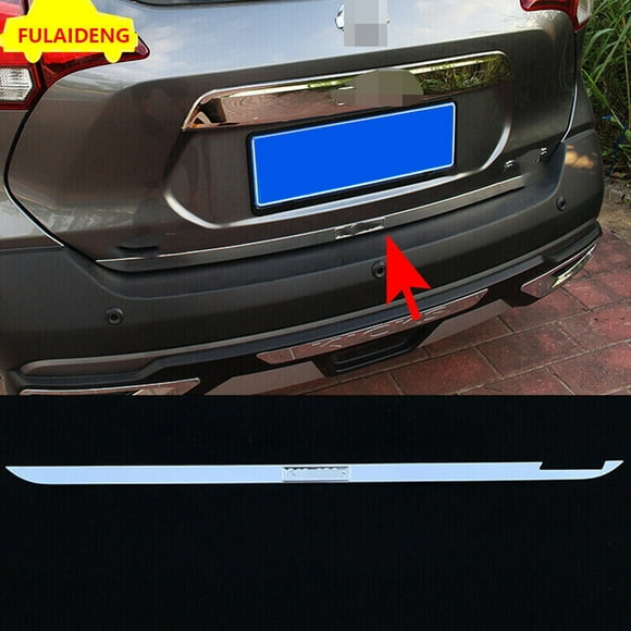 STAINLESS REAR TRUNK TAIL GATE DOOR LID COVER STRIP for Nissan Kicks 2017-2021