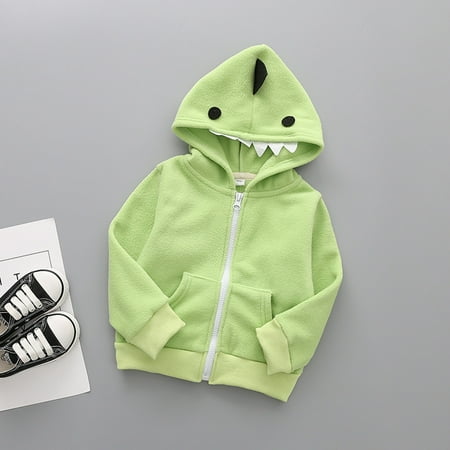 

FZM Christmas Kids Toddler Baby Unisex Autumn Animal Long Sleeve Cute Jacket Coat Clothing
