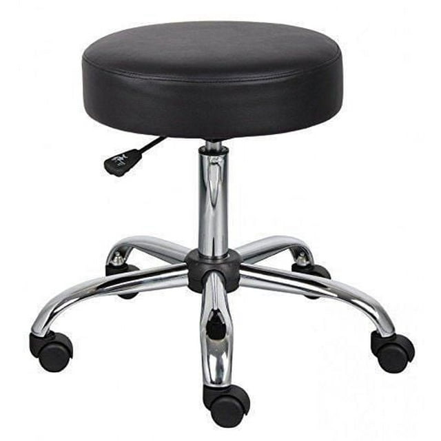 Tabouret de dessin médical Caressoft de Nicer Furniture en noir