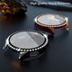 thumbnail image 4 of Funda de Cristal Liuwei para Samsung Galaxy Watch 6 4 5 44 MM 40 MM Accesorios Bling Diamond, 4 of 5