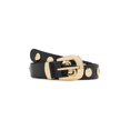 thumbnail image 1 of Cinturón Western con Tachuelas Madewell Negro Verdadero Oro 3 cm, 1 of 3