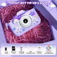 thumbnail image 3 of Cámara para Niños TIME4DEALS HD Digital 48MP Doble Lente Morada, 3 of 8