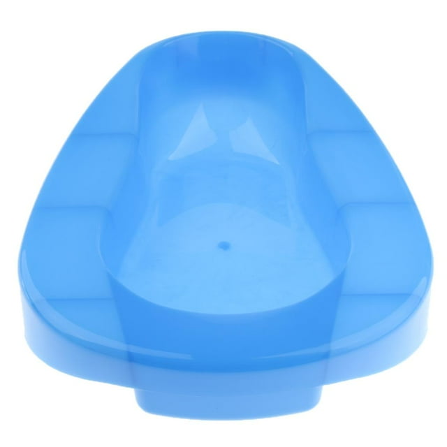 Portable Easy To Use Comfortable Bedpan Bedpans for Women Men Blue