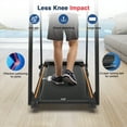 thumbnail image 6 of Hapycity Walking Treadmill with Long Handrails for Seniors 300lbs 2.25HP Recovery Fitness Exercise Machine for Home, 6 of 9