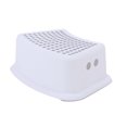 thumbnail image 1 of Silla antideslizante de plástico para niños Taburete escalonado apilable para niños Cocina Baño Silla para inodoro Gris Eigraketly HA6237-03B, 1 of 6