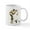 White, variant on CafePress - Rhinos Tango Mug - 11 oz Ceramic Mug - Novelty Coffee Tea Cup