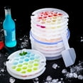 thumbnail image 3 of Needhep Dclobtop Stackable Round Ice Cube Tray SetSummer New Arrivals Ice Tray for Cup, Ice Cube Trays for Freezer, Round Ice Cube Tray, Long Ice Cube Mold, (), 3 of 9