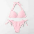 thumbnail image 2 of Babysbule Push-Up High Cut Bikinis Swimsuit Sets 2 Piece Women's, 2 of 6