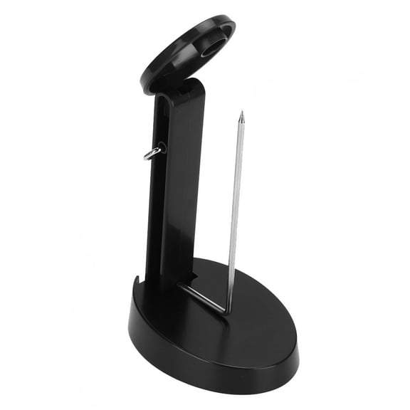 Paper Memo Holder Check Spindle Black Bill Fork Receipt 4.1in Height Plastic Invoice Spike Stick for Restaurants Offices and Personal Organizers