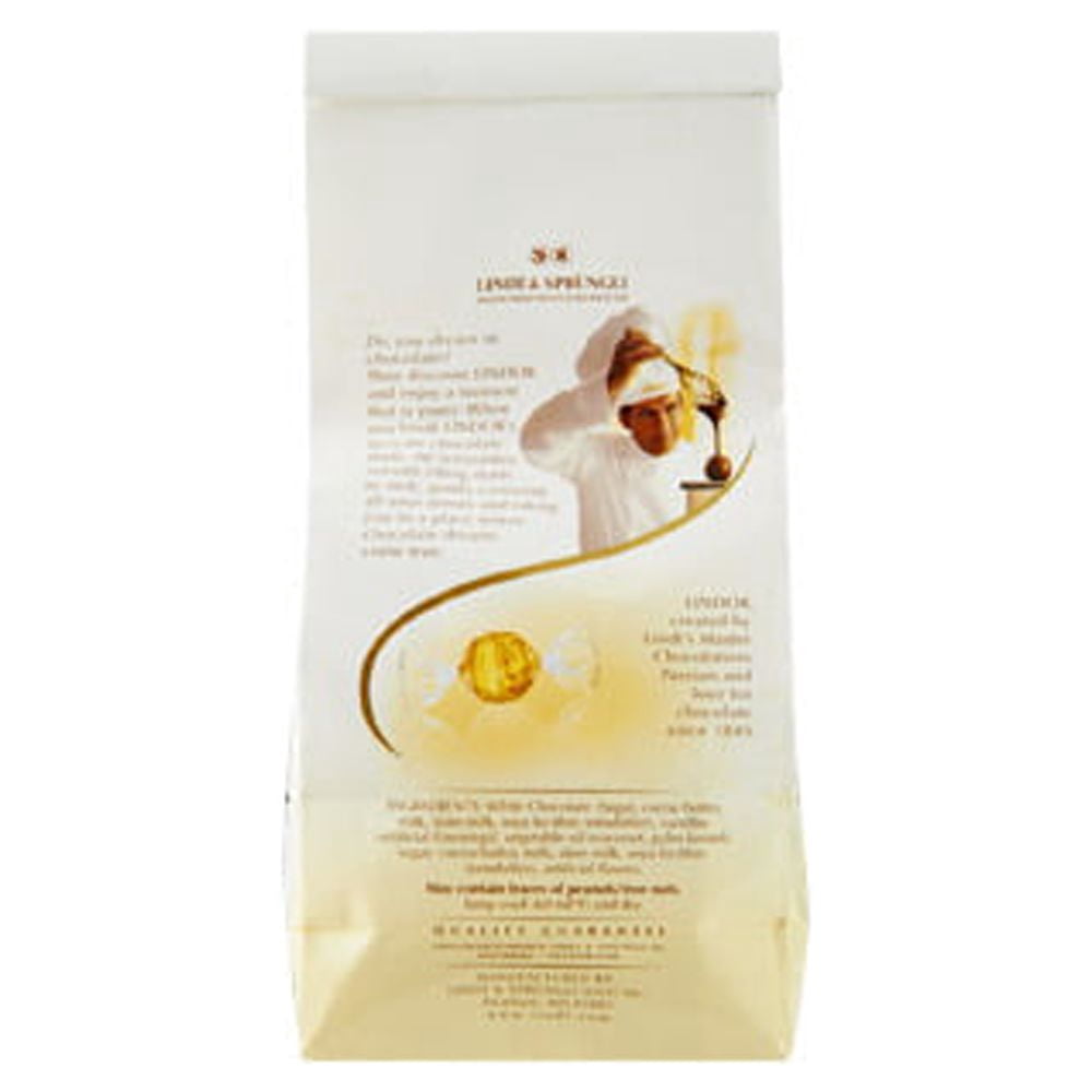 Lindt Lindor White Chocolate Truffles, 9.3 Oz.