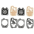 thumbnail image 2 of Carburetor Diaphragm Repair Rebuild Kit, Carburetor Diaphragm Gasket Kit, 2Set Carburetor Diaphragm Repair Gasket Kits Carburetor Service Kit With Paper Pad And Gasket For Trimmer, 2 of 8