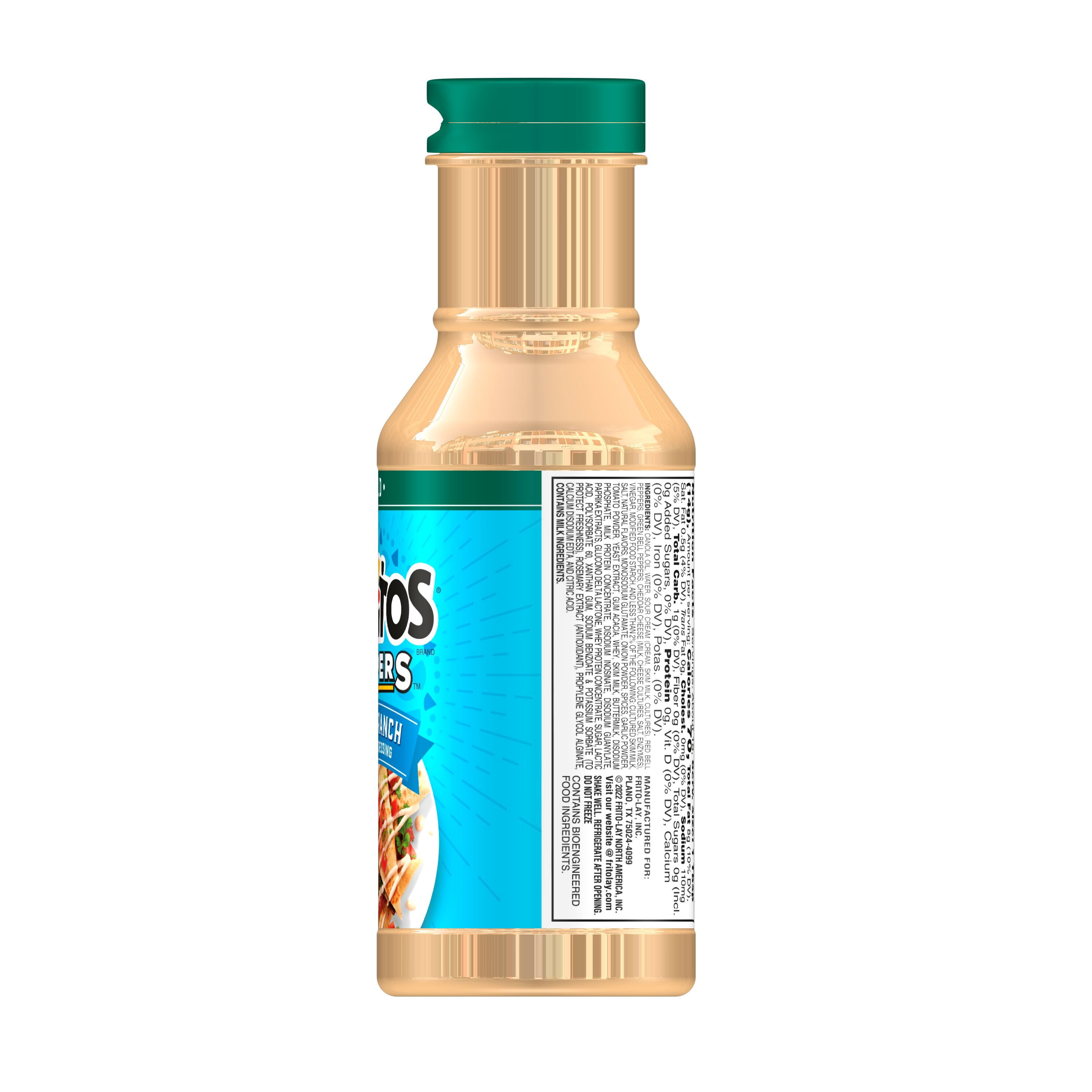 Tostitos Toppers Sauce and Dressing, Fiesta Ranch, 9 oz Bottle