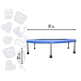 thumbnail image 2 of Trampolin Brincolin Aeróbico 91cm. Tumbling Fitness gym ejercicio-Azul UrbanFit Pro AT17324BLUE, 2 of 5