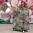 thumbnail image 4 of Travel Luggage Cover Suitcase Protector Fits 18-32 Inch Luggage Wheel Covers Patterned Travel Related Items Flower Luggage Protector Elastic Luggage Anti-scratch Suitcase Cover L, 4 of 5
