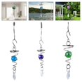 thumbnail image 4 of Spiral Wind Spinners With Crystal Ball Winds Chimes Garden Home Hanging Decor, 4 of 5