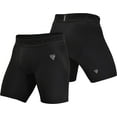thumbnail image 4 of RDX MMA Compression Shorts, Lightweight Trunks for Kick boxing Training Cage Fighting Muay Thai BJJ Grappling and Combat Sports, Base Layer Short for Fitness Running Exercise Bodybuilding Workout, 4 of 7
