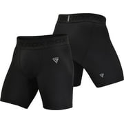 RDX MMA Compression Shorts, Lightweight Trunks for Kick boxing Training Cage Fighting Muay Thai BJJ Grappling and Combat Sports, Base Layer Short for Fitness Running Exercise Bodybuilding Workout