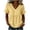 Yellow, variant on Womens Summer Tops 2026 Dressy Casual Ruffle Sleeve Blouses V Neck Loose Fit Work Tunic Tops White L