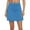 Blue, variant on Athletic Skorts for Women Built-In Solid Color Plus Size Skort Trendy Casual Shorts Bottoming Skirt,Grey,M
