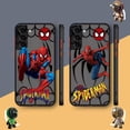 thumbnail image 2 of Funda mate para Samsung Galaxy S23 S22 S21 S20 S10 4G S9 Plus ULTRA 5G LITE Funda Coque Capa Shell Marvel Spider-Man Combo, 2 of 5
