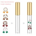 thumbnail image 3 of FENGGUIQU 10Ud Etiquetas Redondas Para Labial Material PVC Adhesivas Para Decorar, 3 of 6