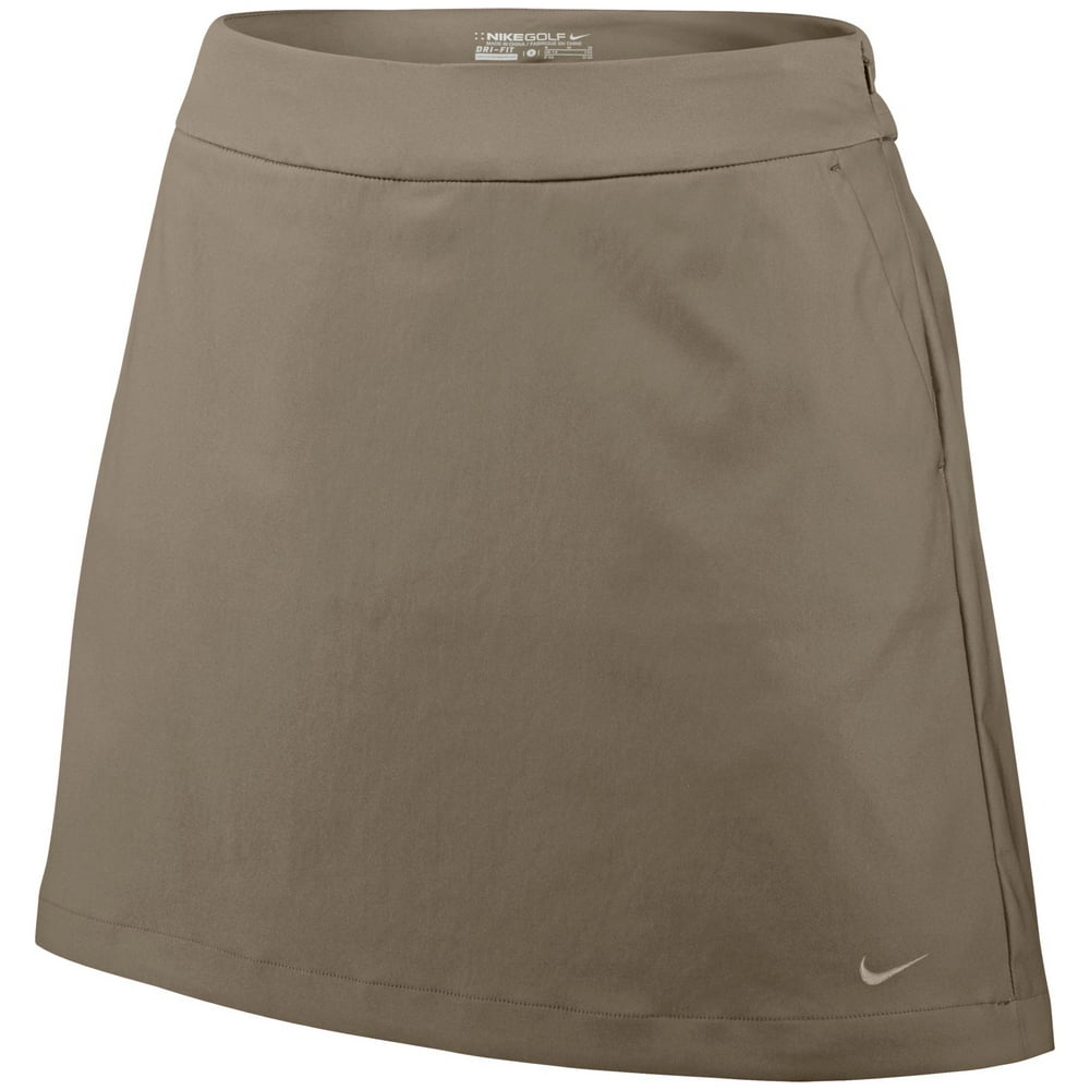 Nike Women's Tournament Golf Skort (Khaki/Khaki, 12)