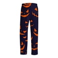 thumbnail image 4 of Satingcolo Mens Pajama Pants Halloween Funny Pajama Pants for Men with Drawstring Soft Printed Sleepwear Bottoms Sleep Lounge Pants, 4 of 7