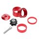 thumbnail image 5 of Piezas De Bicicleta, Peso Ligero, Conveniente, Práctico, Apariencia Brillante, Auriculares Para Bicicleta Para Reemplazo ANGGREK Rojo, 5 of 8