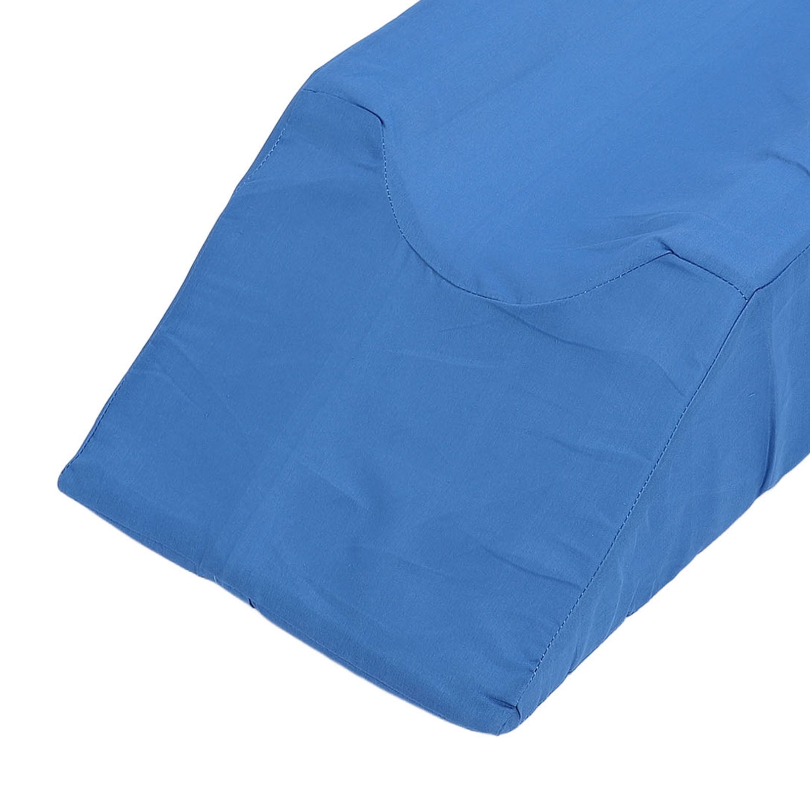 Yajisi Leg Wedge Pillow Ergonomic High Density U Shaped Leg Elevation Pillow for Sleeping, Support Cushion with Removable Cover, 23x11x6 inches / 59x28x15cm, Blue