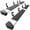 Stainless Steel-Silver, variant on AutoBull 6" Running Boards for 2019-2026 Chevy Silverado Sierra Double /Extended Cab Side Step Bars