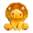 thumbnail image 1 of KAKOWELY León de peluche amarillo de dibujos animados, juguete de peluche para niños, regalo de cumpleaños, 1 of 4