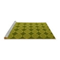 thumbnail image 2 of Ahgly Company Machine Washable Indoor Rectangle Abstract Yellow Contemporary Area Rugs, 2' x 5', 2 of 4