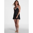 thumbnail image 2 of No Boundaries Beaded Lace Babydoll Dress, Women's XS-3XL, 2 of 5