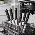 thumbnail image 3 of MYVIT Sharp Steak Knives Bulk Set of 24,Serrated Steak Knife Triple Riveted Handle Stainless Steel Kitchen Knife Cutlery Set Dishwasher Safe,4.5-inch, 3 of 9