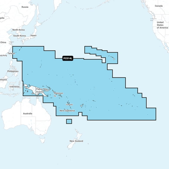 Navionics NAPC014L - Pacific Islands - Navionics