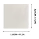 thumbnail image 1 of Mantel para mesa de centro, blanco, resistente al aceite, no necesita lavado, tela de oveja premium, fácil de limpiar, resistente, plegable, ideal para sala de estar y zonas de alto tránsito., 1 of 9