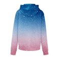 thumbnail image 4 of Bovemsi Sweatshirt for Women Large Hoodie With Gradient Print Plus Size Long Sleeved Sweater Pullover Autumn Pocket Clothes Comfort Hoodie, 4 of 7