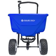 EarthWay Polar Tech 50 LB Ice Melt and Rock Salt Blue Spreader 90950