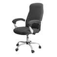 thumbnail image 4 of Housse de Dossier pour Fauteuil Pivotant, Housse de Chaise d'Ordinateur de Bureau, 4 of 7