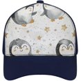 thumbnail image 1 of Happy and Snowflake Baseball Cap Classic Golf Cap Soft Dad Hat Multicolor Adjustable Low Profile Hat Unisex, 1 of 6
